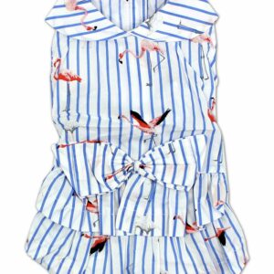 Parisian Pet Flamingo Dog Dress