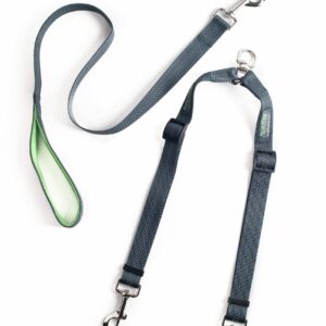 Adjustable-Length Double Dog Leash