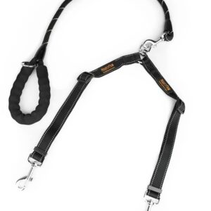 Double Dog Leash - Rope Handle