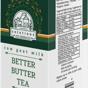 Solutions Pet Better Butter Tea