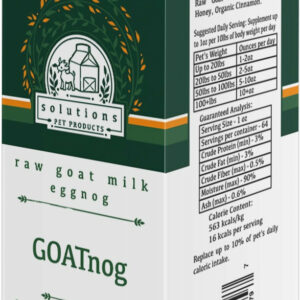 Solutions Pet GOATnog