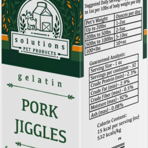 Solutions Pet Pork Jiggles