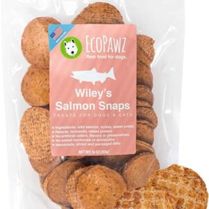 Ecopawz - Wiley’s Salmon Snaps - 4 oz. Bag