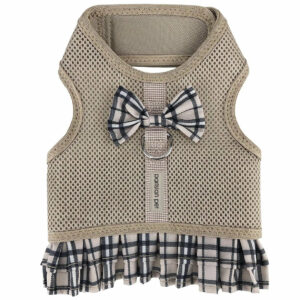 Plaid Harness Dog Dress