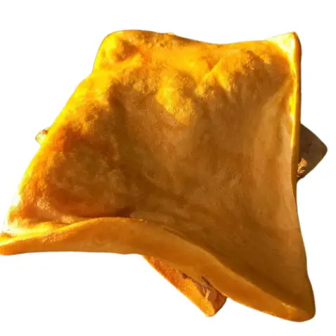 Beef Cheek Chips Peanut Butter Basted 4″x4″