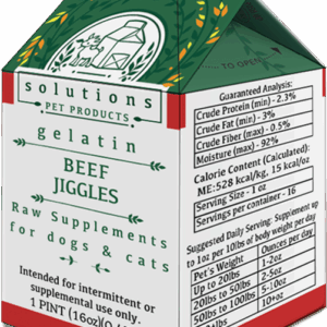 Beef Jiggles 32oz QUART  (2lb)