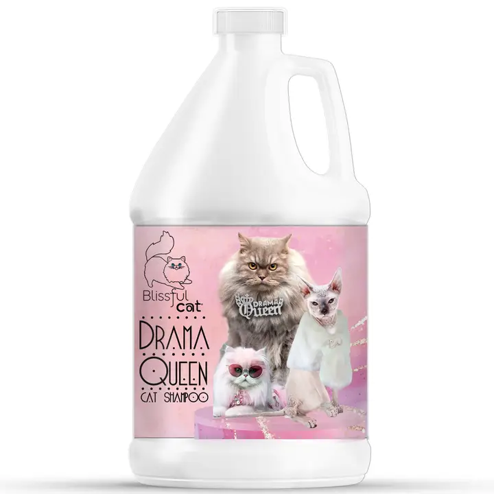 The Blissful Cat Drama Queen Shampoo – 1 Gallon