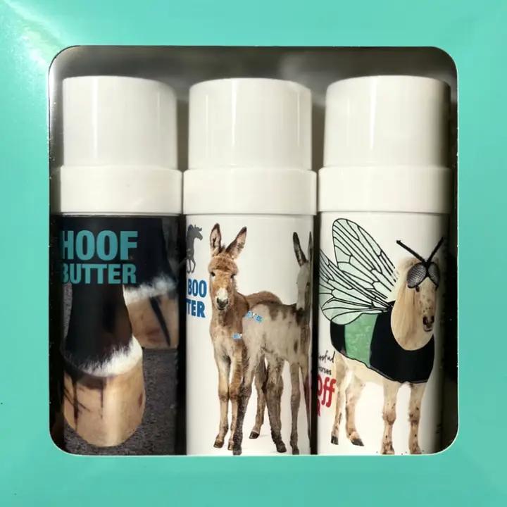 The Blissful Horses Gift Box – Boo Boo, Hoof and Bug Butters