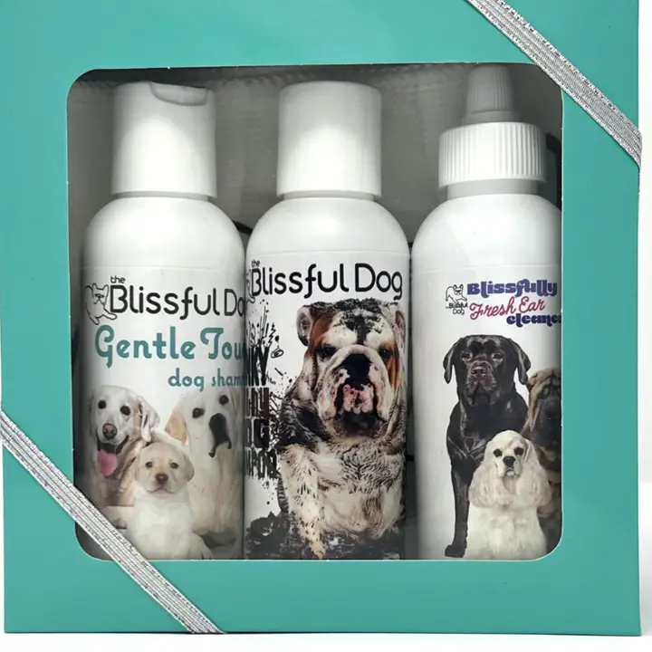 The Blissful Dog Shampoo Combo Kit, Set of 3 with Towel
